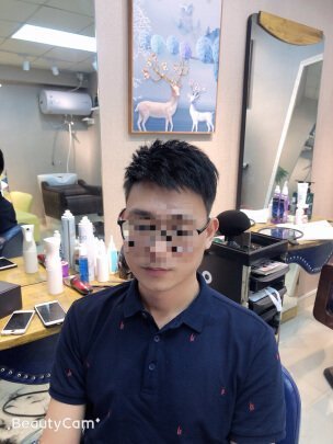 补发后帅气十足，年轻十岁