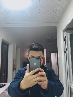 极客男士假发定制效果1
