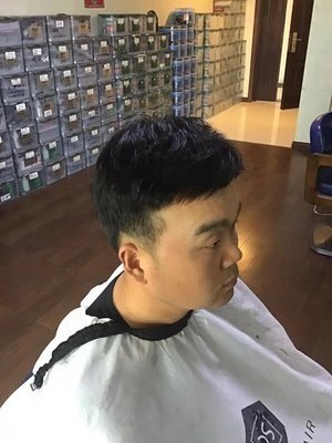 补发后侧面效果
