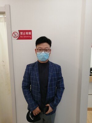 补发后帅气正面