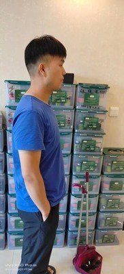 补发后侧面效果