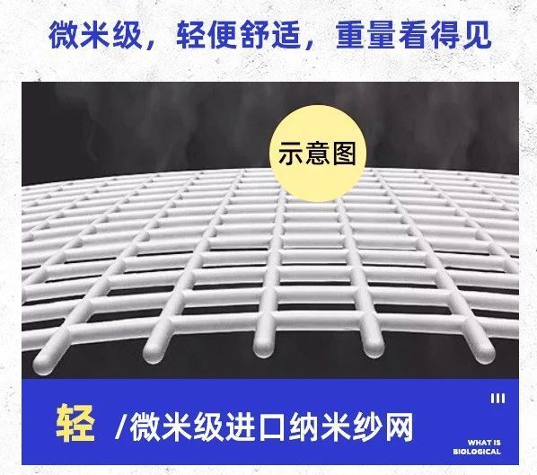 纳米网材质的假发