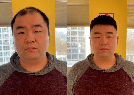 假发质量很好,非常逼真 假发质量很好,非常逼真