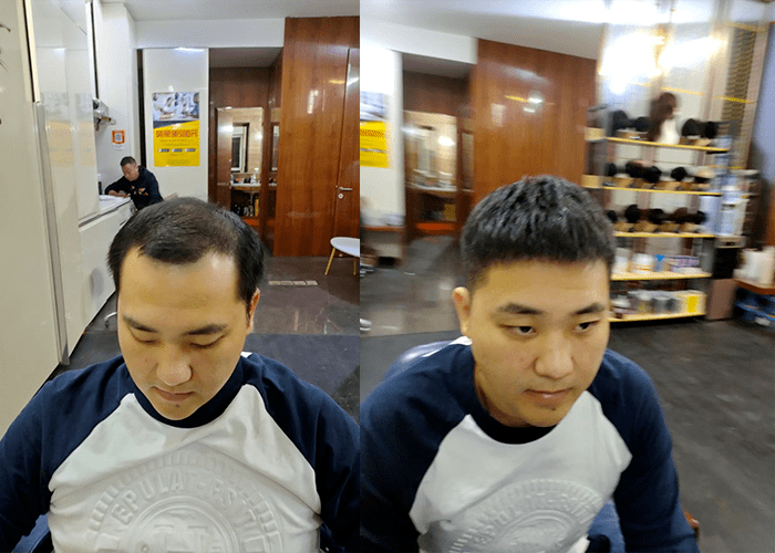 假发佩戴效果 假发佩戴效果