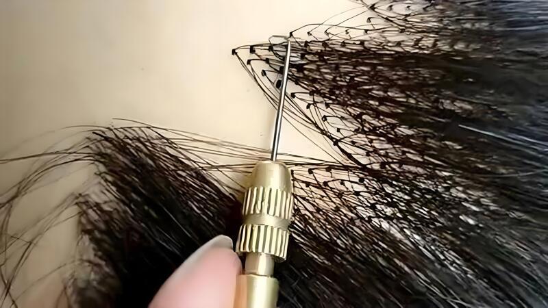 注意假发的制作工艺