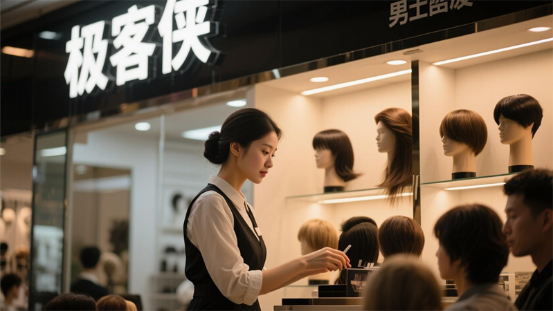 极客侠假发