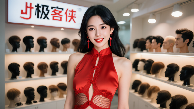 极客侠假发补发定制（福田旗舰店）